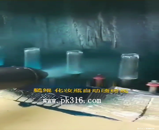 化妝瓶自動噴涂流水線