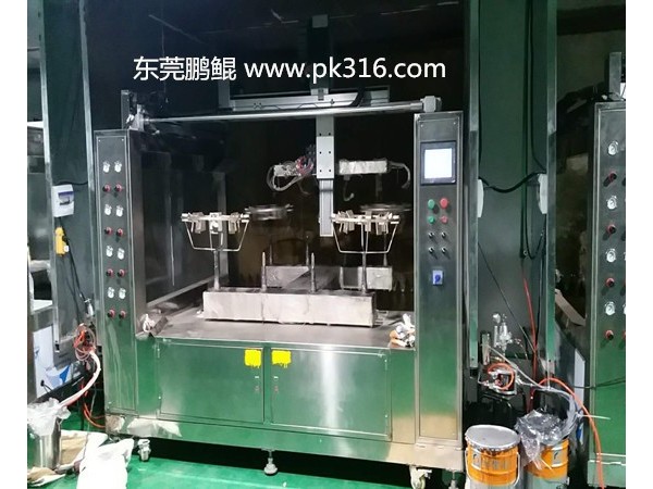 東莞鵬鯤五金自動噴漆機代替人工噴效率高
