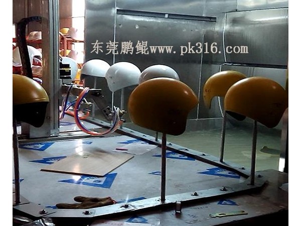 智能頭盔自動噴漆機