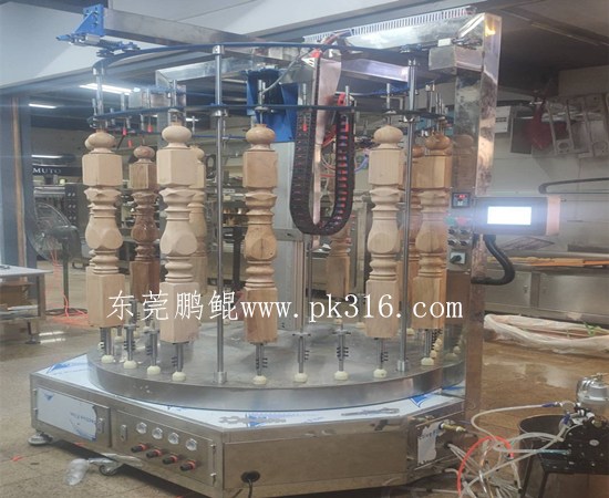 樓梯柱自動噴漆機 (2)