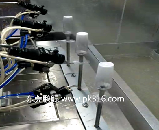 化妝品罐自動(dòng)噴漆線