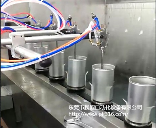 玻璃瓶內(nèi)外噴漆線.