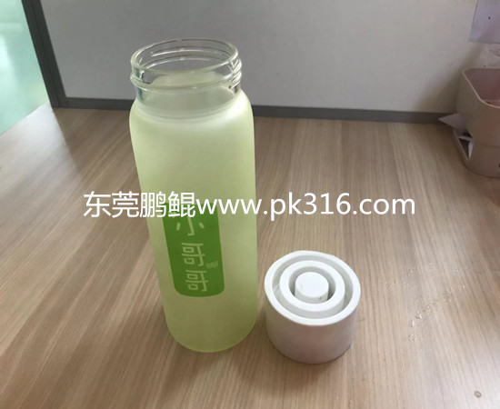 玻璃奶瓶硅膠漆自動噴涂設備