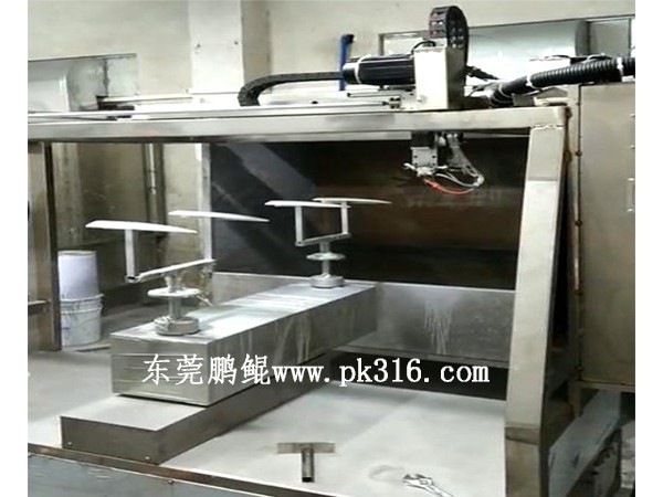 汽車行李架自動(dòng)噴漆機(jī)對(duì)工件噴漆后進(jìn)入烤漆前需要注意什么？