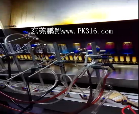 花瓶自動噴涂線1