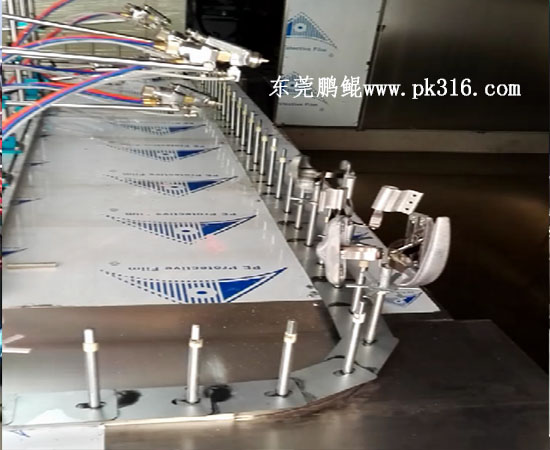 中山五金配件自動噴漆機