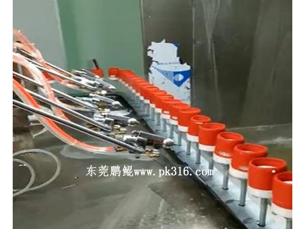 硅膠產(chǎn)品噴涂自動線