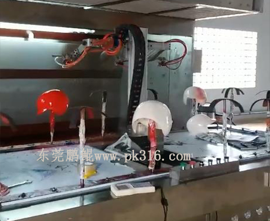 電動車頭盔自動噴涂機(jī)