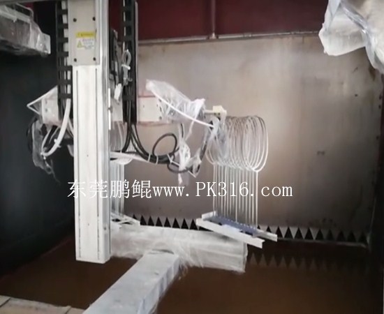球拍靜電噴漆設備