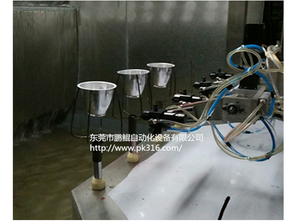 燈罩自動(dòng)噴漆機(jī)噴涂霧化不好怎么辦？