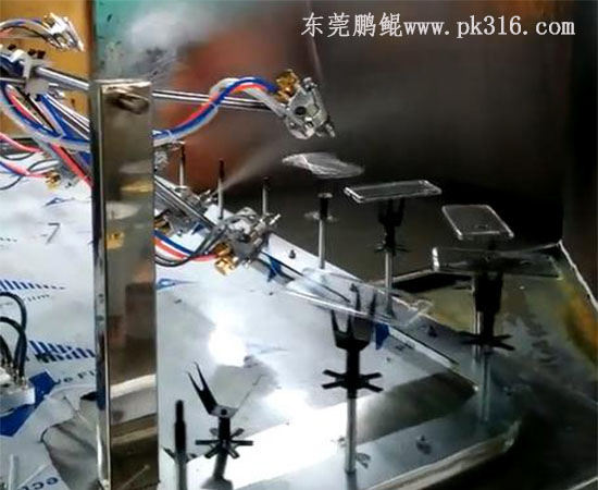 固定槍自動噴漆流水線3