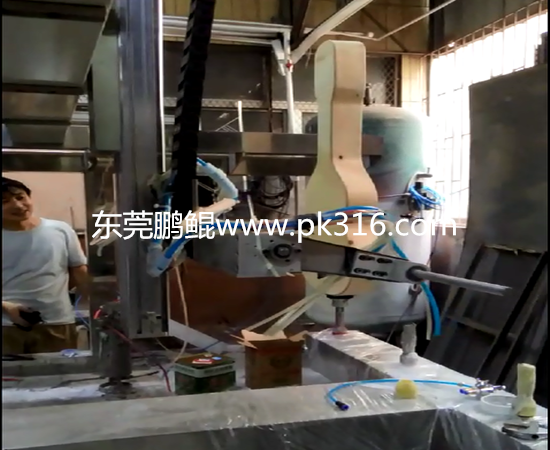 實木箱子自動噴涂機器