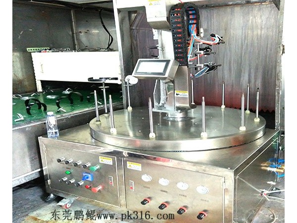 耳機(jī)自動(dòng)噴漆機(jī)的視頻，運(yùn)作現(xiàn)場(chǎng)演示！
