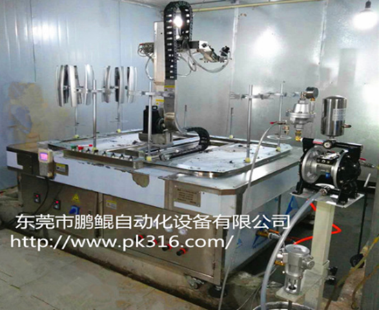 汽車塑膠零配件自動噴涂機(jī)