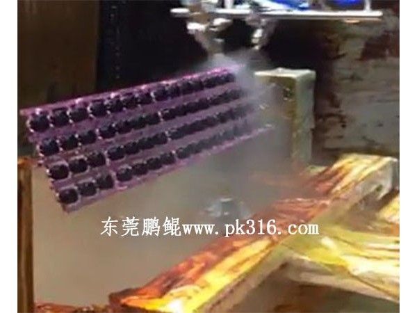 東莞眼鏡多軸噴漆機工件可360度任意翻轉(zhuǎn)！