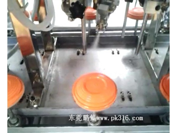 寵物玩具飛碟飛盤自動噴涂線，高效實用省人省漆！