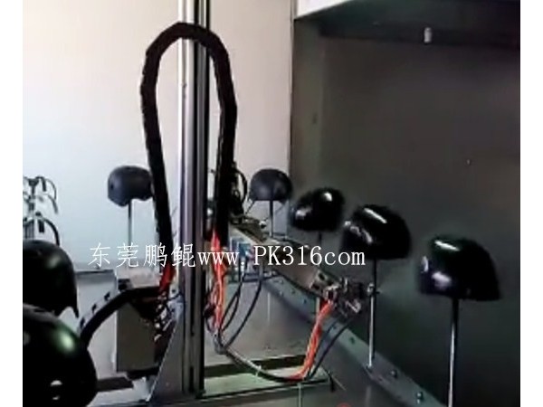 安全帽自動噴漆機