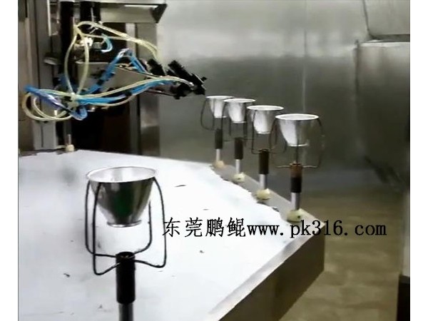 中山燈罩自動噴涂機