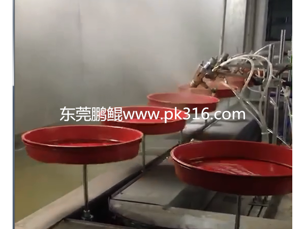 塑料盤子自動噴涂設(shè)備