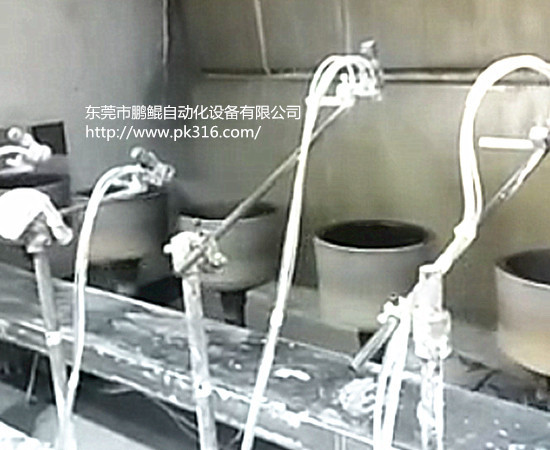 不粘鍋?zhàn)詣?dòng)噴涂線