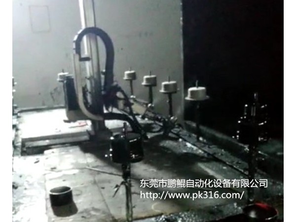 山東臨沂電機自動噴漆設(shè)備操作簡單穩(wěn)久耐用！
