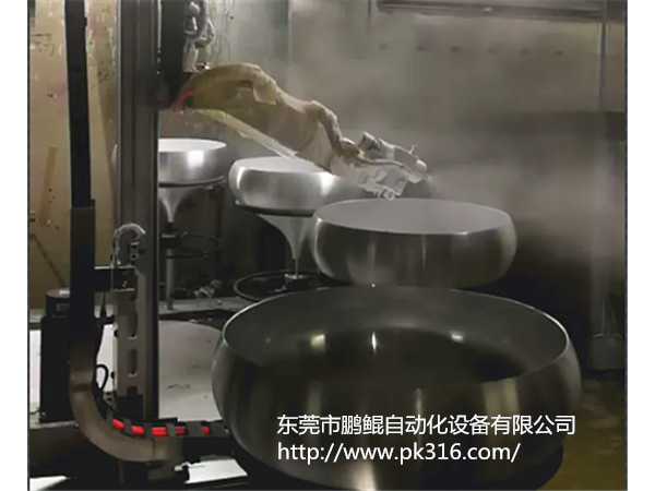廣東佛山燈飾噴漆機(jī)械可實(shí)現(xiàn)內(nèi)外表面噴涂！