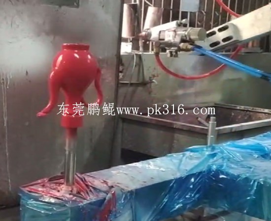 陶瓷壺智能噴涂機 (1)
