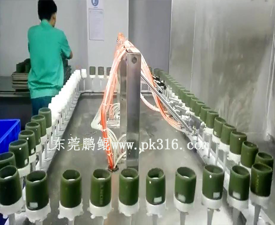硅膠自動(dòng)噴漆生產(chǎn)線