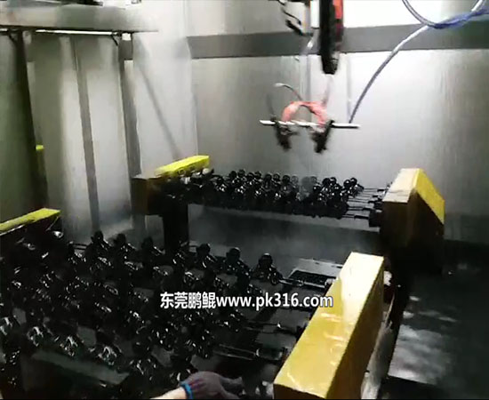 發(fā)夾往復(fù)噴漆機