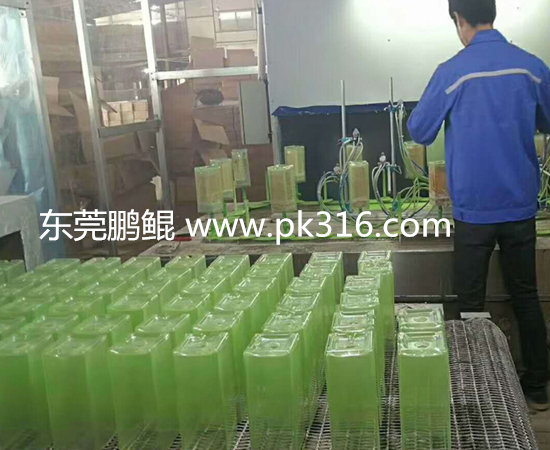 自動化玻璃杯玻璃瓶自動噴漆線 (2)