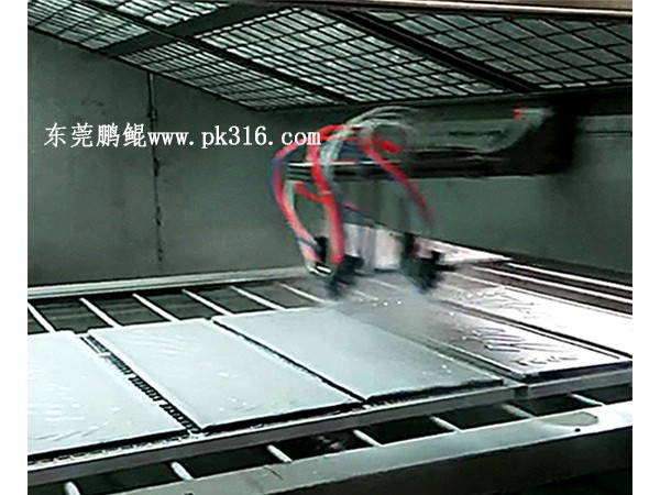 東莞面漆自動(dòng)噴涂線，噴漆均勻附著力強(qiáng)！