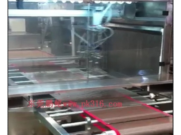 江蘇自動(dòng)抓取上下料玻璃板噴涂線，超省人工！