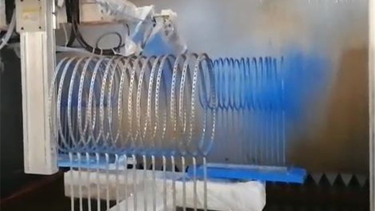 球拍靜電噴漆設備