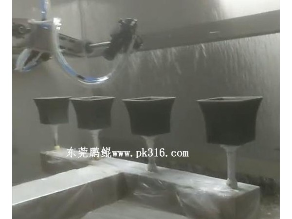 福建塑料花盆噴涂設(shè)備可以實現(xiàn)內(nèi)外噴漆