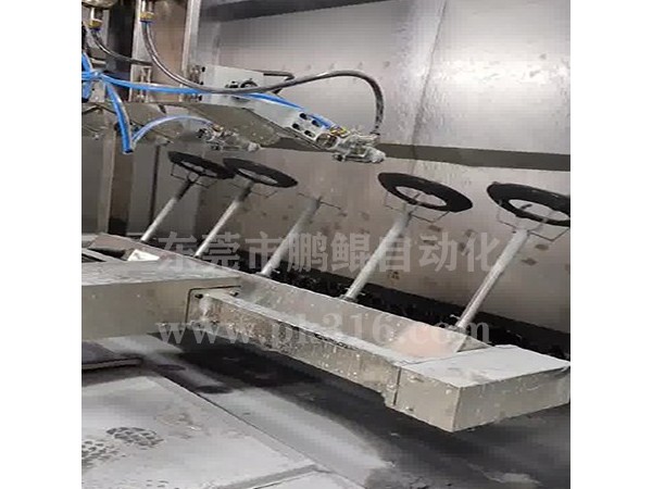 鋼板搪瓷爐架噴釉機