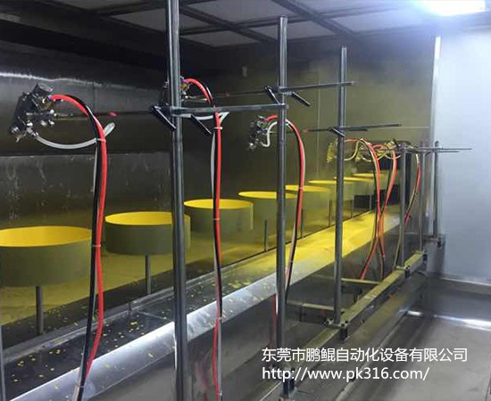 工件內(nèi)壁自動噴涂設(shè)備，