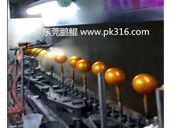 玻璃球自動(dòng)噴漆線