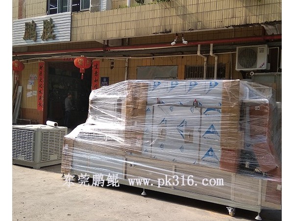 出口越南的玻璃制品噴烤一體機(jī)