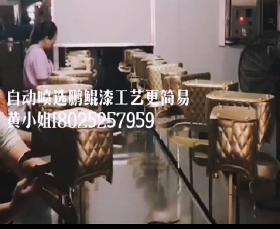 箱包自動(dòng)噴油設(shè)備