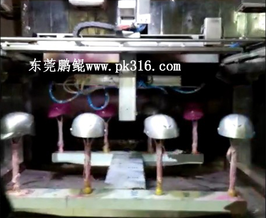 浙江頭盔自動噴涂設備